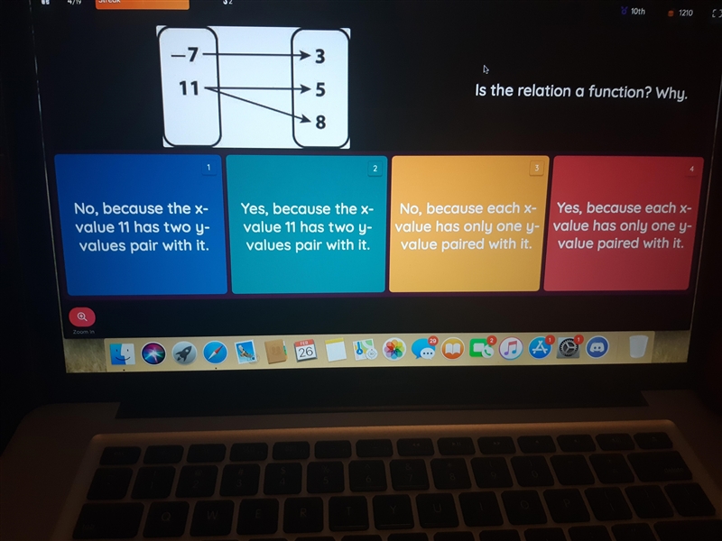 Is the relation a function? Why?-example-1