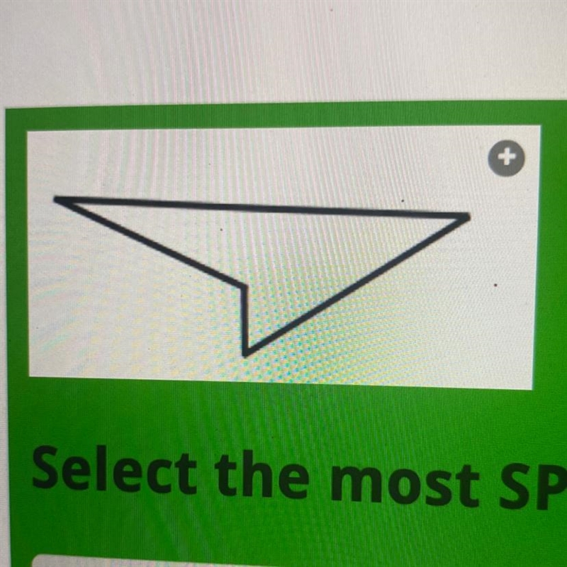 Select the most SPECIFIC name for this shape O Rectangle O Square O Quadrilateral-example-1