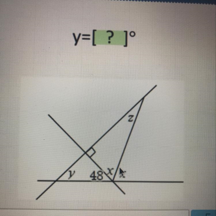 What’s the angle for y?-example-1