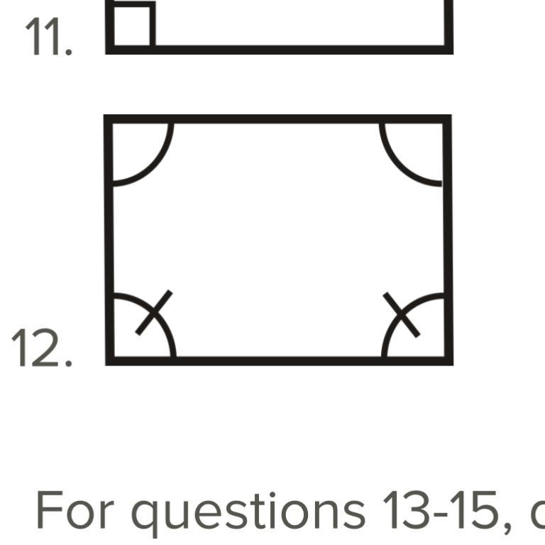 Is number 12 a parallelogram? Why or why not?-example-1