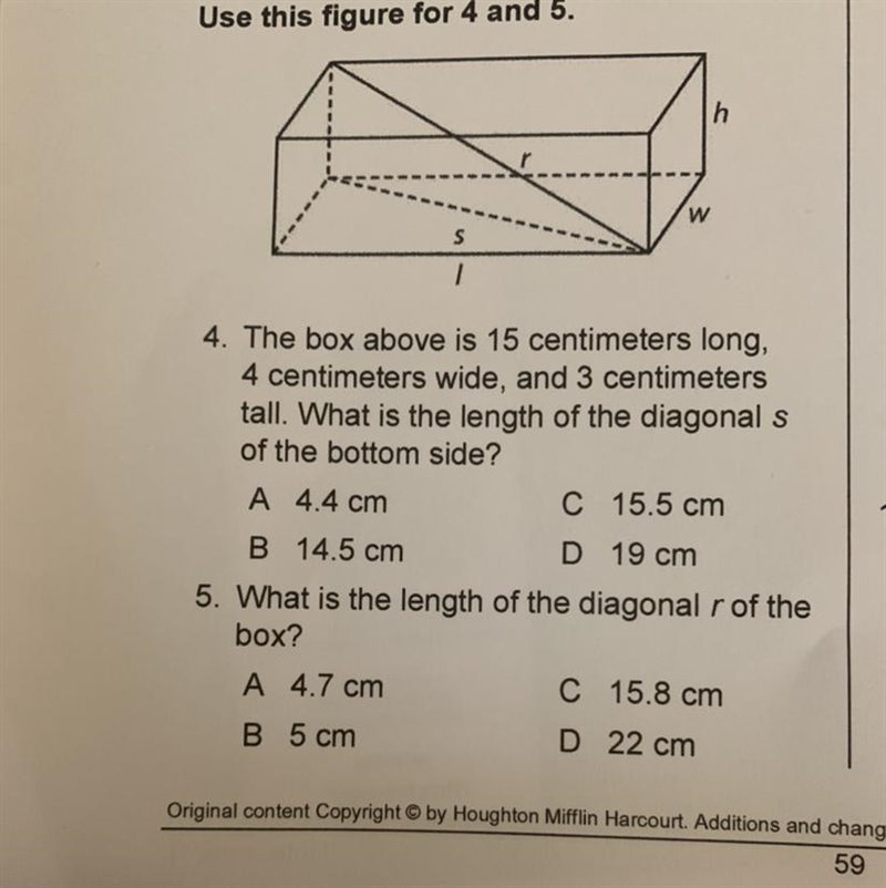 I need help with 4 and 5 please-example-1