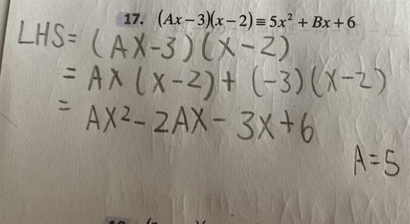 Why did I get it wrong ? I’m finding constant B and idk what’s wrong with my step-example-1