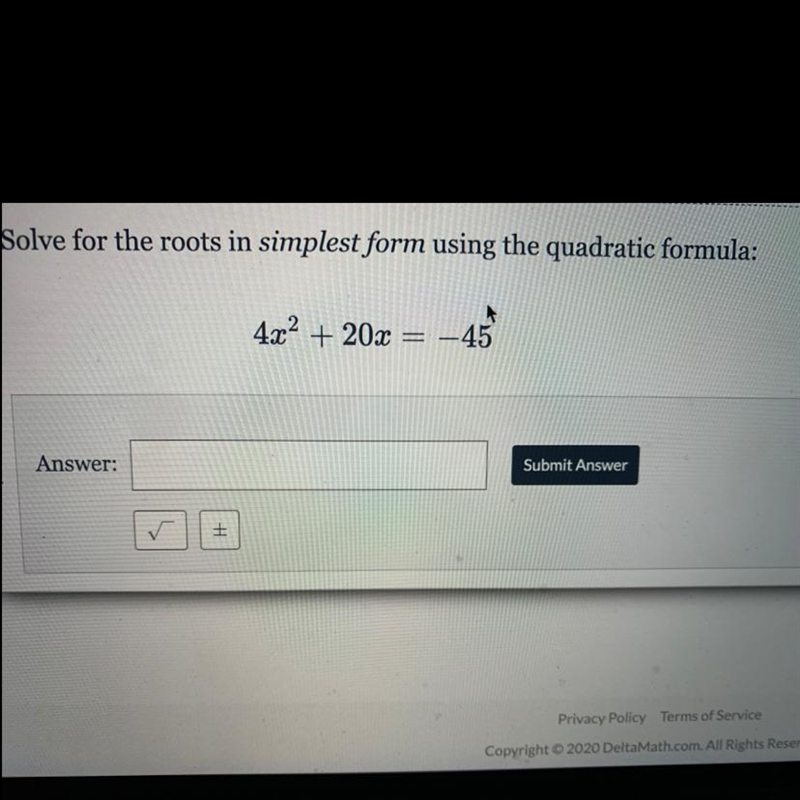 Solve for the Roots quickly please-example-1