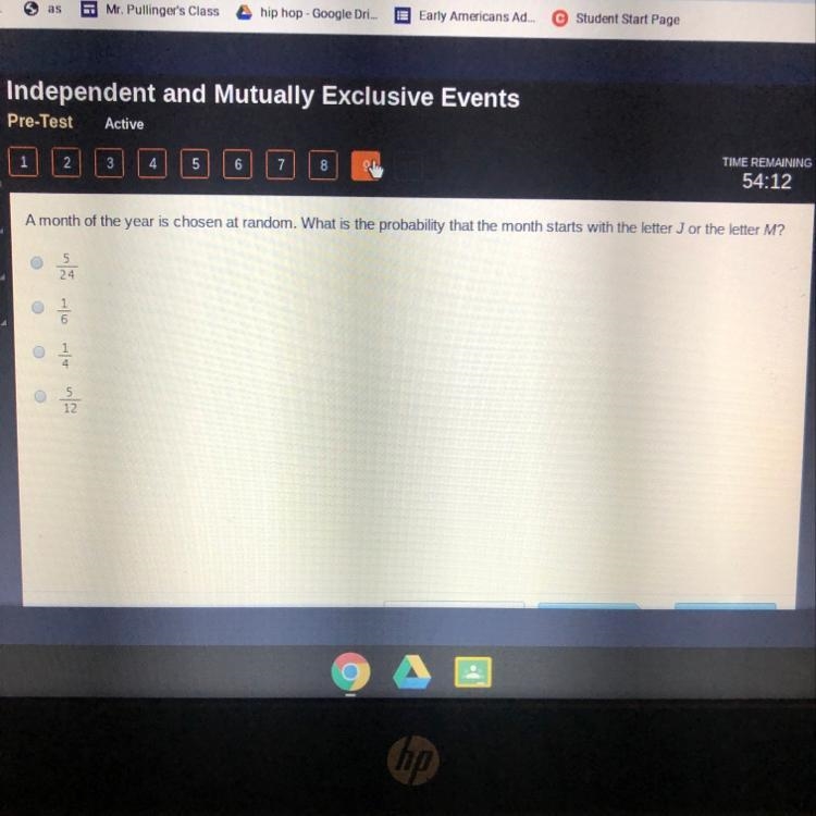 A moth of a year is chosen at random what is the probability that the month starts-example-1