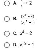 Which of the following is a polyomial-example-1