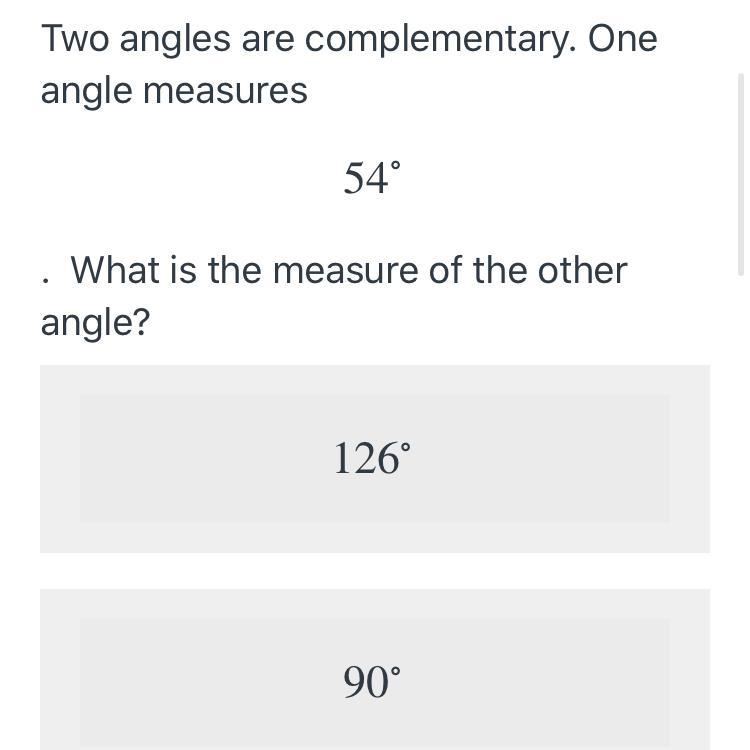 What is the measure of the other angle?-example-1