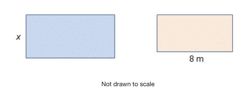 The perimeter of the original rectangle on the left is 30 meters. The perimeter of-example-1