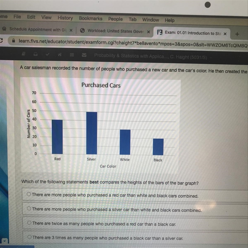 A car salesman recorded the number of people who purchased a new car and the car's-example-1