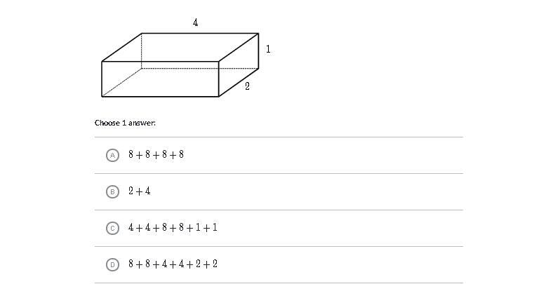 Which expression can be used to find the surface area of the following rectangular-example-1