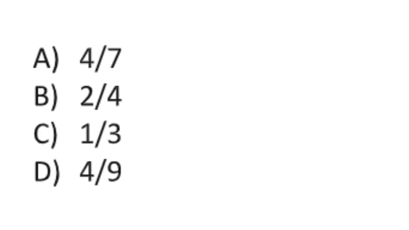 Which of the fractions shown has the greatest value?-example-1