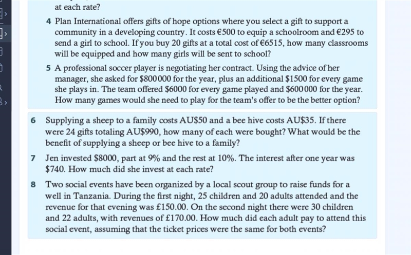 Can someone please help me with numbers 5 and 7? Explanations would be great. Extra-example-1