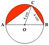 Find the area of the shaded regions below. Give your answer as a completely simplified-example-1