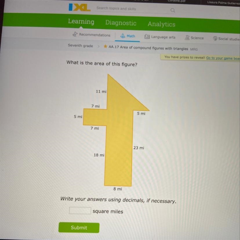 What is the area of this figure?-example-1