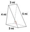 Find the volume of the following figure. 10 mi3 24 mi3 22 mi3 18 mi3​​​​-example-1