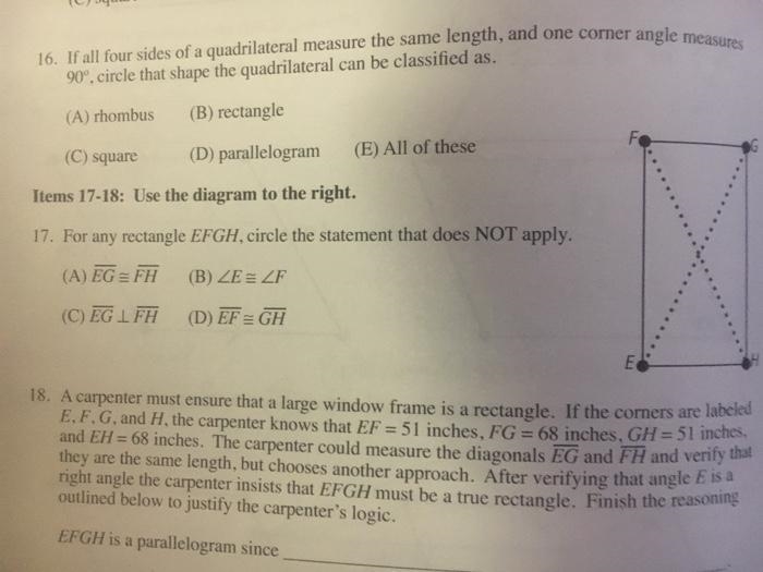 Items 17-18: Use the diagram to the right. I just need 17-18 please and thank you-example-1