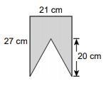 Find the compound area of the following shape. Do not include units in your answer-example-1