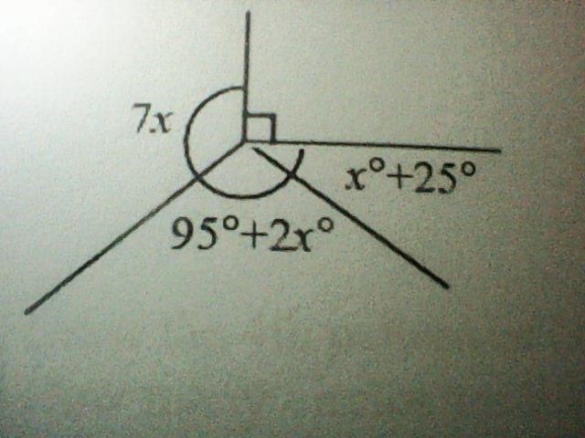 Find x in the given figure.-example-1