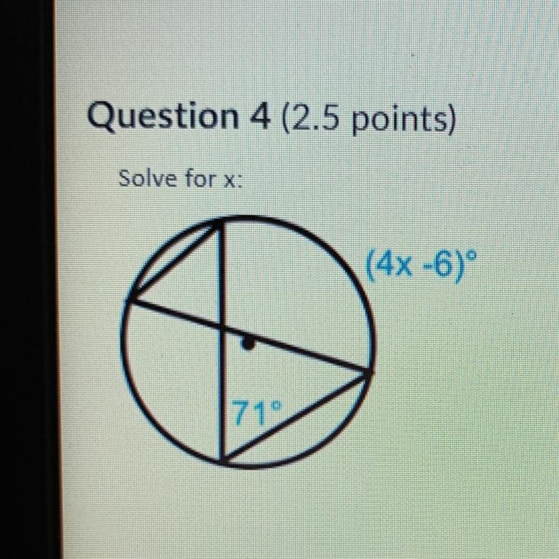 Solve for x 37 19.25 10.375 41-example-1