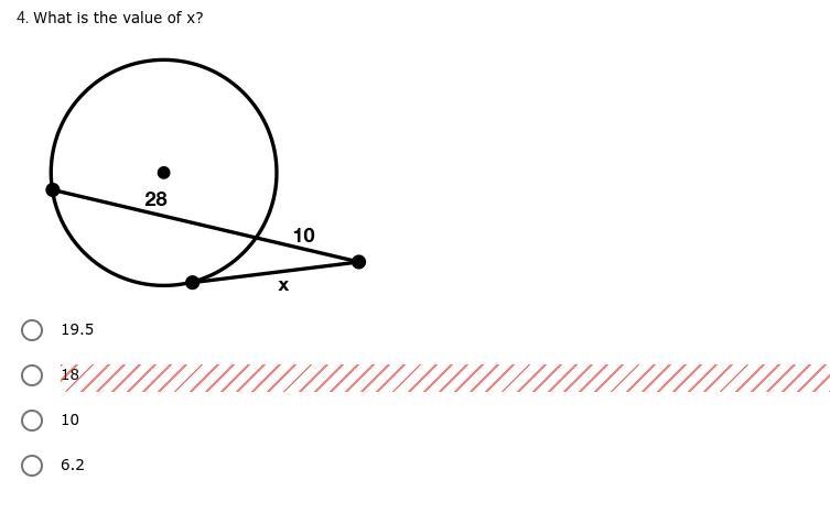 * ANSWER PLS!! * I need to know the value of x. since i got the other answer wrong-example-1