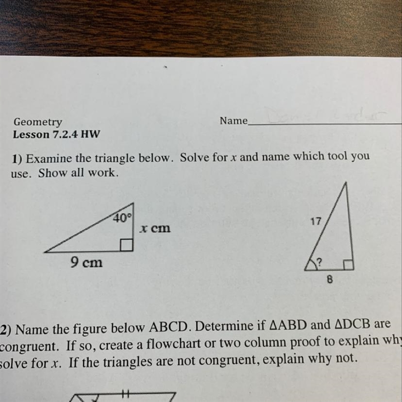 How do I solve for x in the first two?-example-1