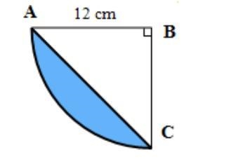 Find the Area and perimeter. Write your answer in terms of pie.-example-1