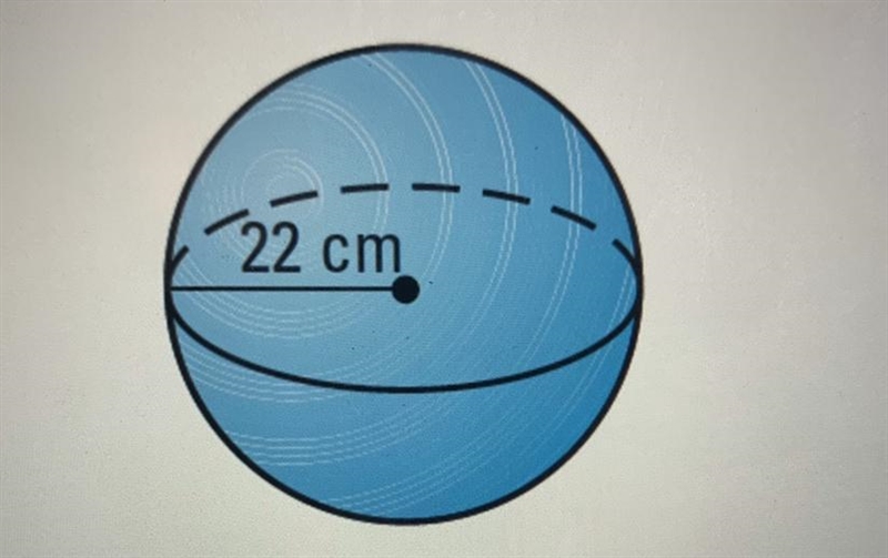 What is the volume of the figure ? A.14,197.3cm B.11,150.6cm C.44,602.2 D.2,027.4cm-example-1