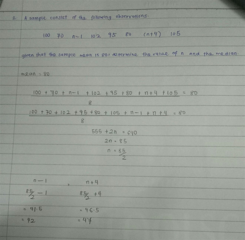 It is true or false? can someone teach me how to get 'n' value ​-example-1