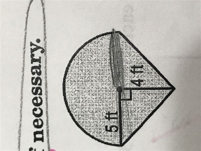 Find the area Of each figure. Round to the nearest tenth.-example-1