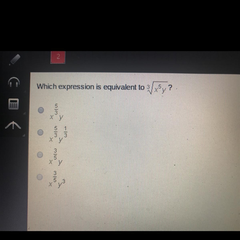 Which expression is equivalent to-example-1