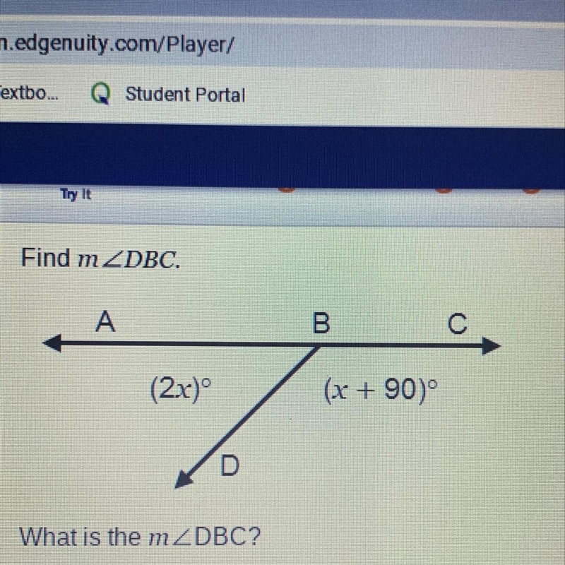 I need to know what is the m< DBC?-example-1