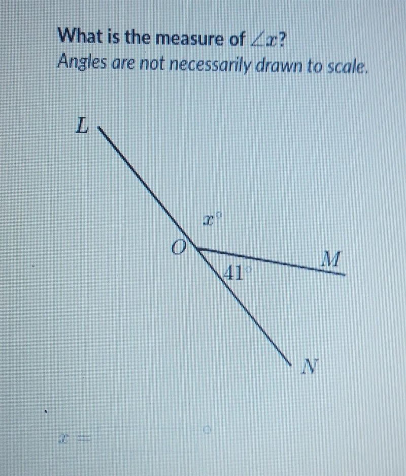 What does x equal ??​-example-1