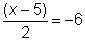 Solve the following equation for x. x = -2 x = 2 x = -17 x = -7-example-1