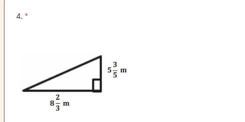 I need help finding the area of the triangle plz. sorry I don't understand fractions-example-1