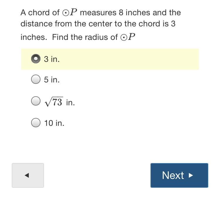 What is the radius of this; it’s not the obvious 4 btw-example-1