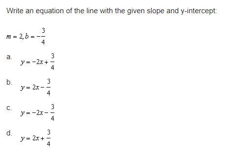 Need a little help with this question please"? Write an equation of the line-example-1