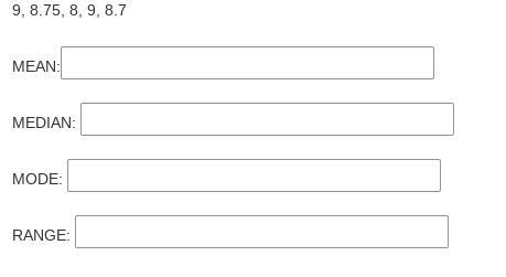 Median, mode, mean, range plz-example-1