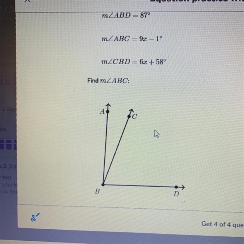 How do i know when to add or subtract in an angle equation?-example-1