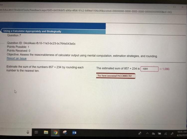 Why is my answer wrong ?-example-1