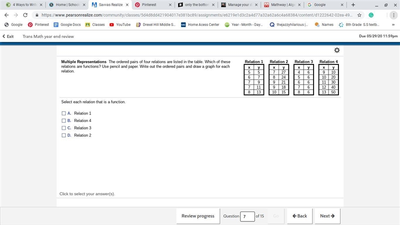 Which Relation 1,2,3, or 4 hmmm....?-example-1