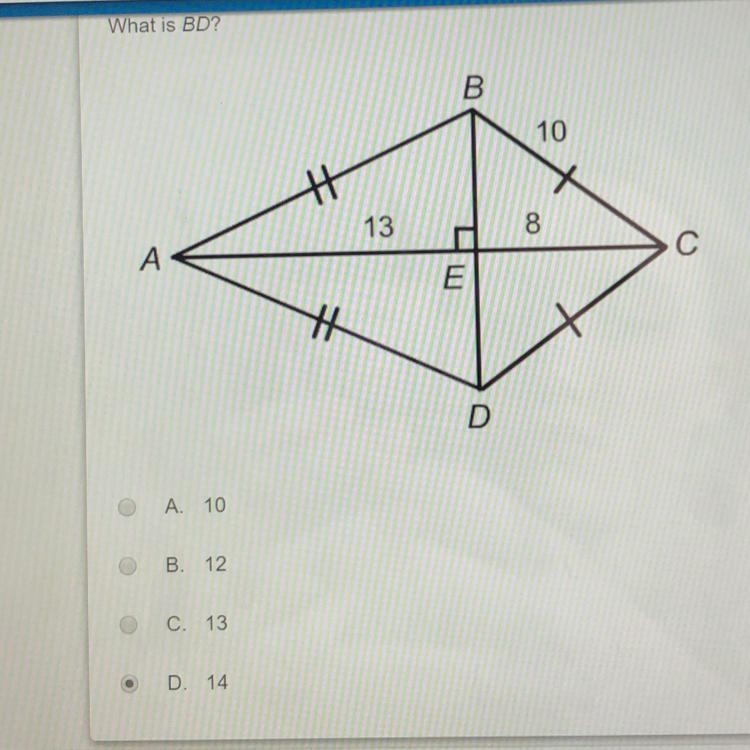 What is the length of BD ?-example-1