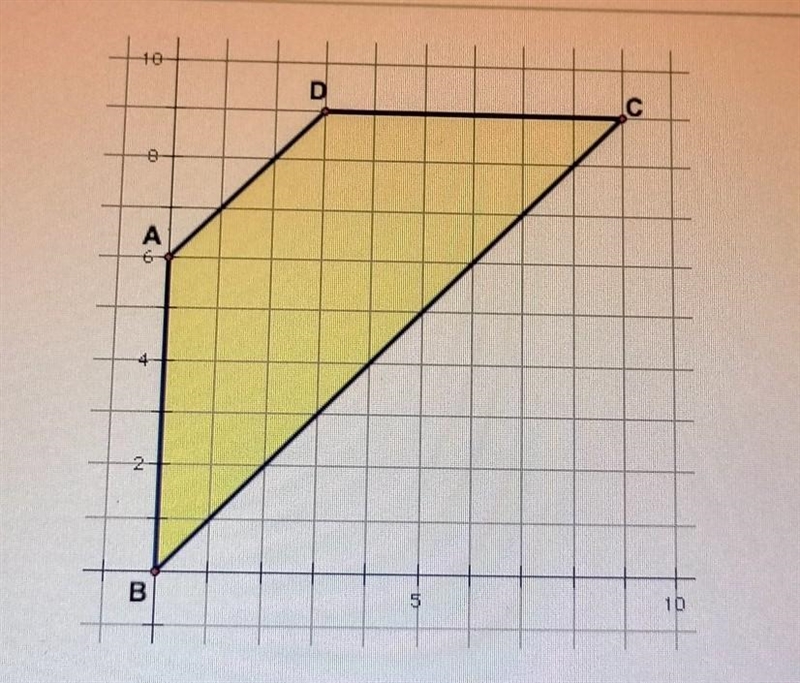 What is the MOST specific name for quadrilateral ABCD A. Rhombus B. Trapezoid C. Parallelogram-example-1