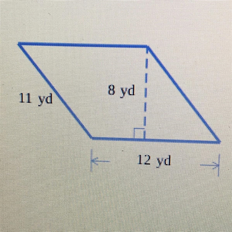 Find the area of this parallelogram. Be sure to include the correct unit in your answer-example-1