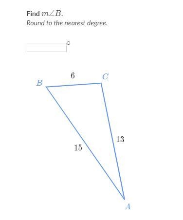 PLease help me it says use cosine law-example-1