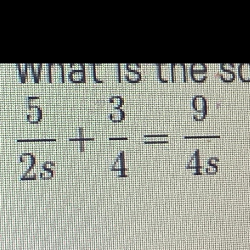 What is the solution of the equation?-example-1