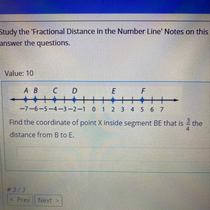 Value: abe Find the coordinate of point X inside segment BE that is (half) the distance-example-1