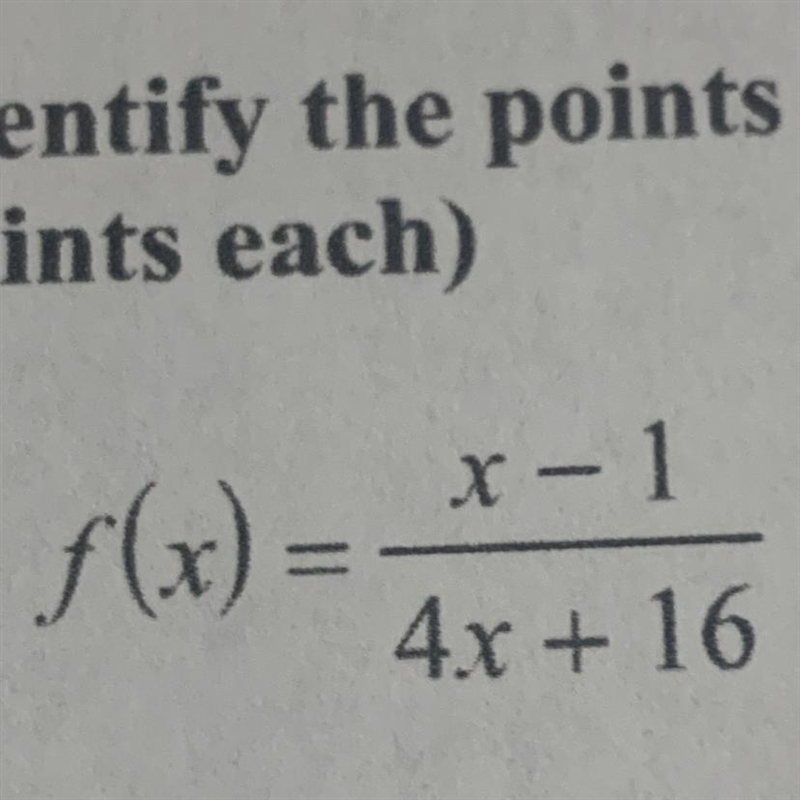 Vertical/ horizontal asymptotes, domain and holes-example-1