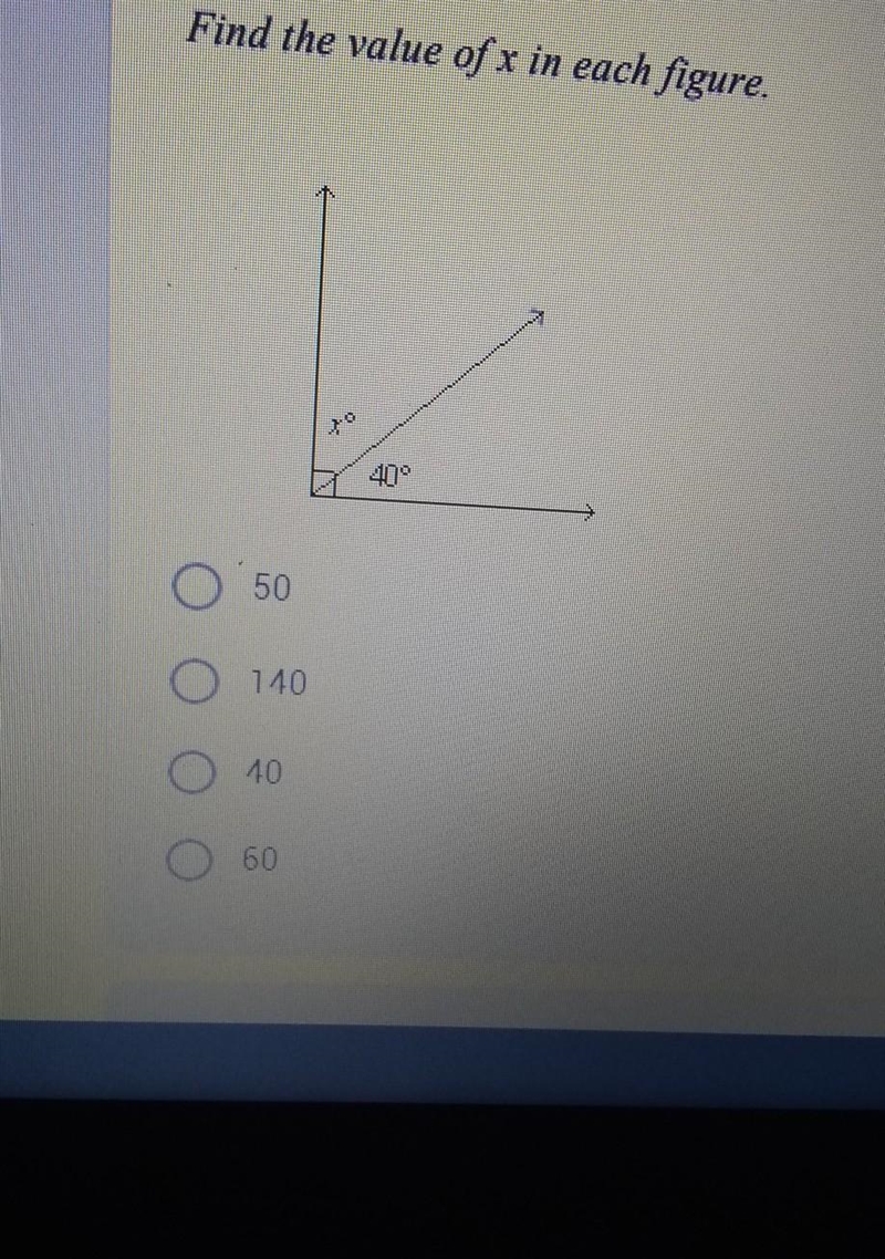 Find the value of x in each figure ​-example-1