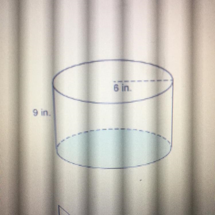 What is the exact volume of the cylinder? 541 in 1087 in 1627 in 3247 in-example-1