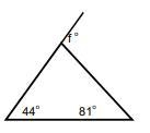 Find the measure of angle f, in degrees.-example-1