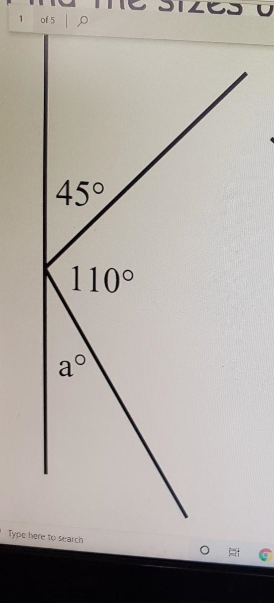 Find the sizes of the marked angles​-example-1